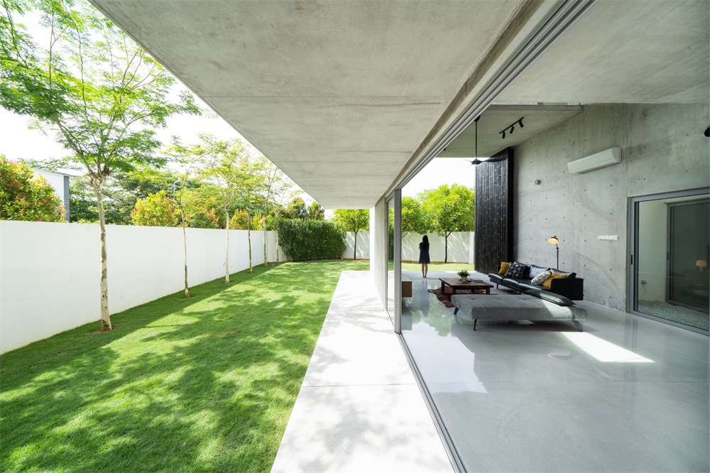 住宅空间，别墅设计，吉隆坡，Fabian Tan Architect，Bewboc House