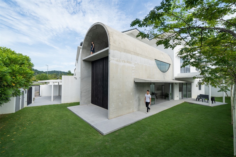 住宅空间，别墅设计，吉隆坡，Fabian Tan Architect，Bewboc House