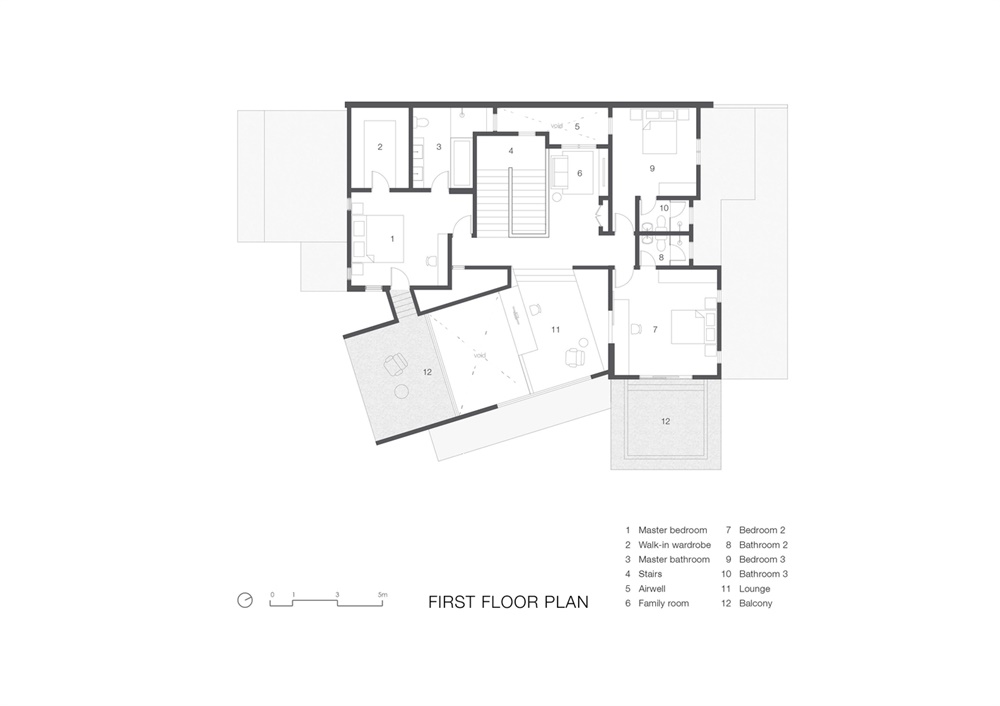 住宅空间，别墅设计，吉隆坡，Fabian Tan Architect，Bewboc House