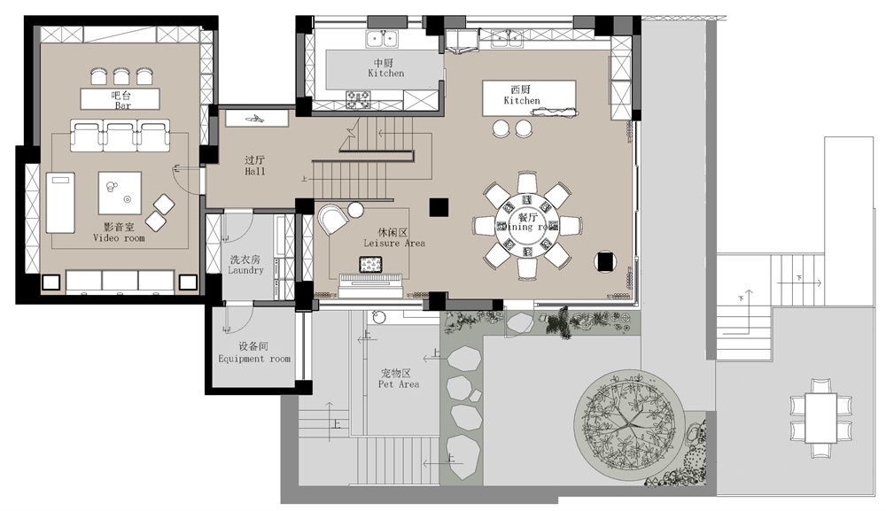 住宅空间，STUDIO.Y余颢凌设计事务所，项目投稿，成都，私人住宅设计，别墅设计