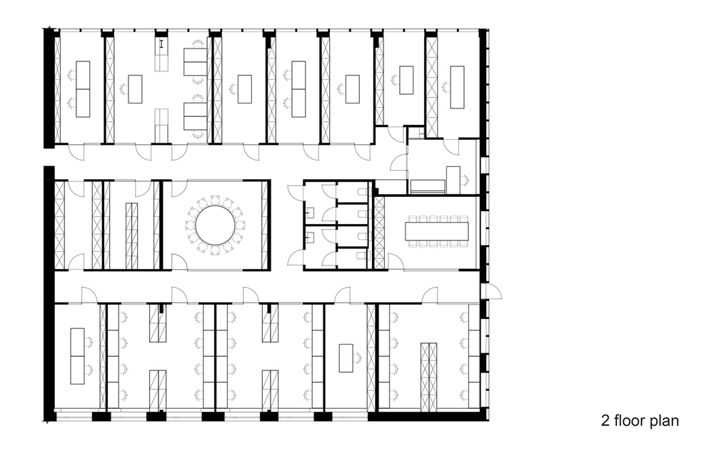 办公空间，建材商办公室，乌克兰，办公室设计，建材陈列室