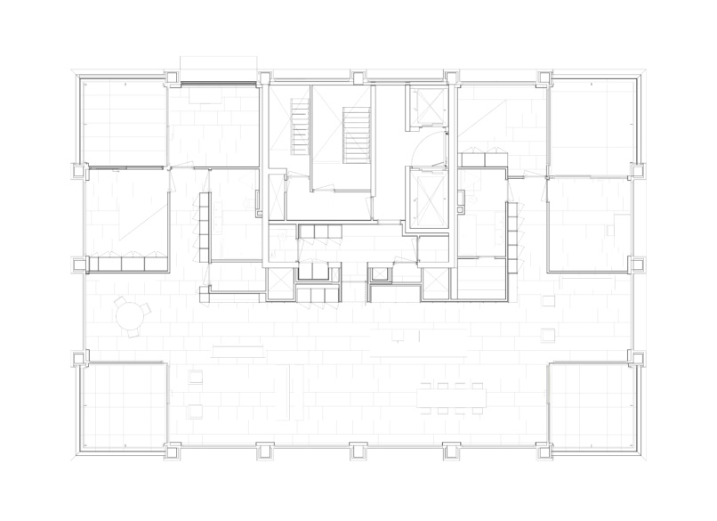 住宅空间，顶层公寓，极简主义公寓，阿姆斯特丹，Unknown Architects