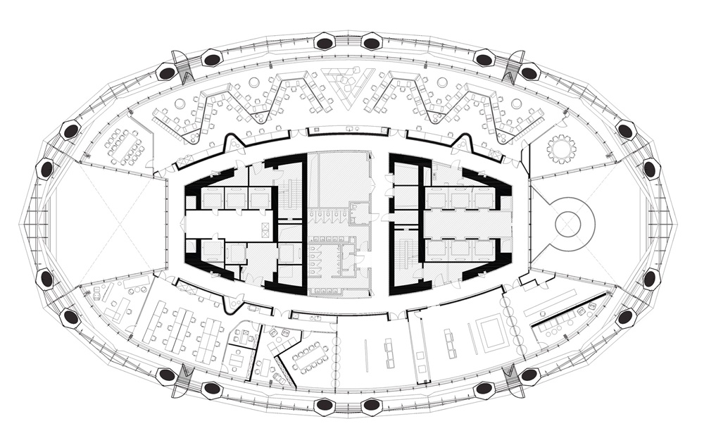 办公空间，科技公司办公室设计，北京办公室设计，北京保利国际广场，RayData办公室设计，Precht