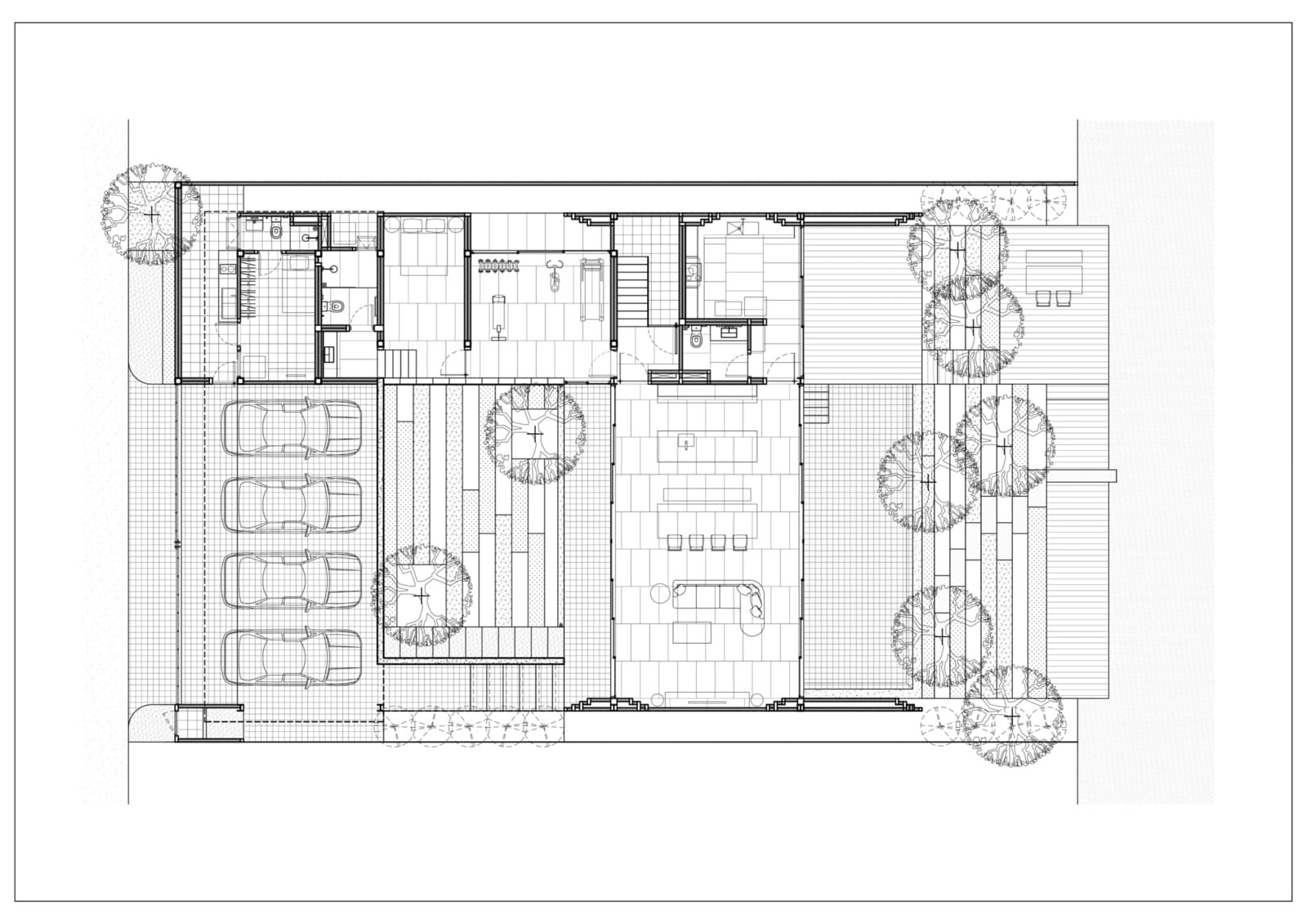 WARchitect Studio,别墅设计,570㎡临湖别墅,现代风格别墅设计,滨湖别墅,曼谷滨湖别墅,WARchitect Studio设计,WARchitect Studio设计作品