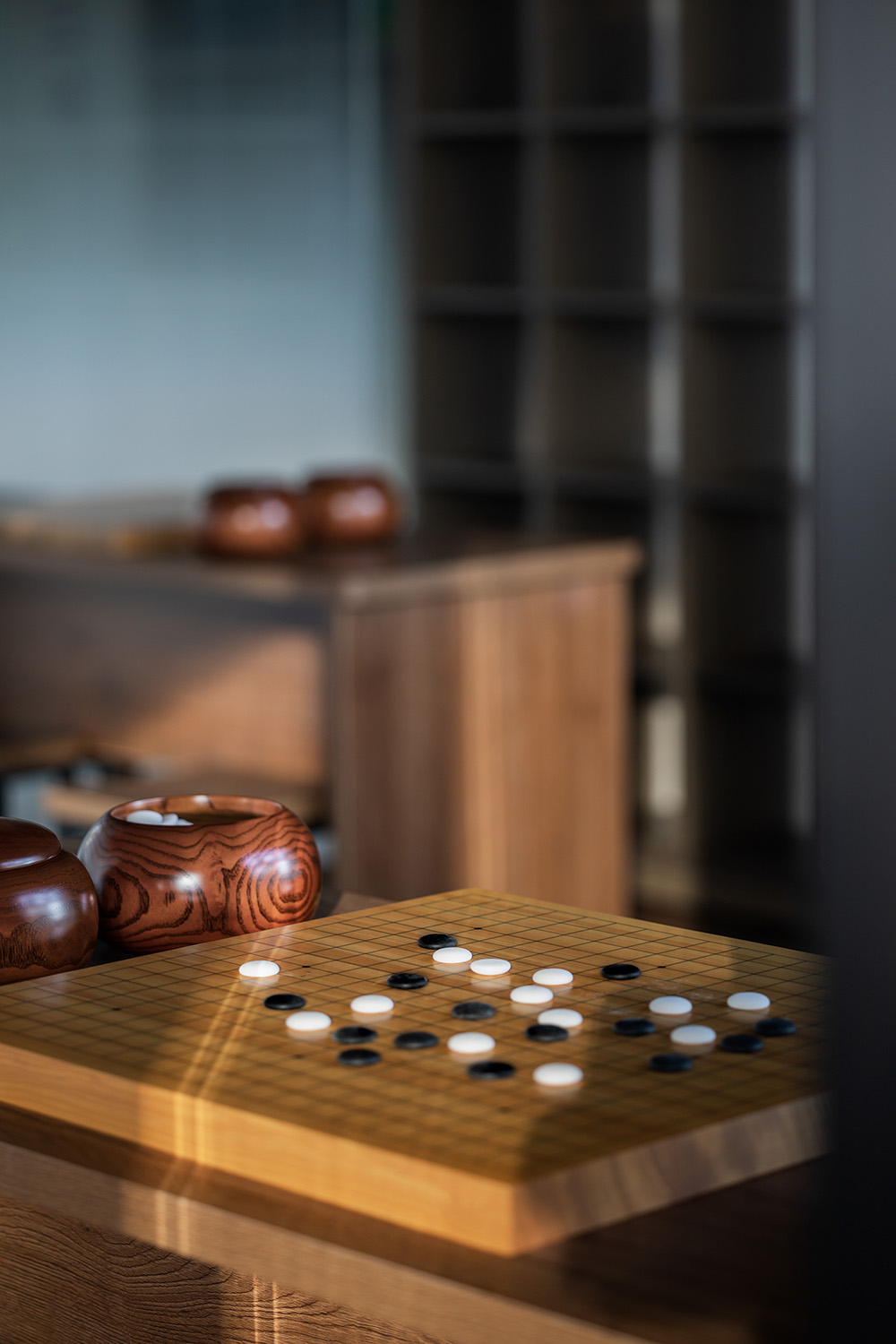 杭州黑白坊棋院,杭州黑白坊棋院设计,围棋培训中心,围棋培训机构设计,杭州围棋培训中心,陈卓军,独立设计师