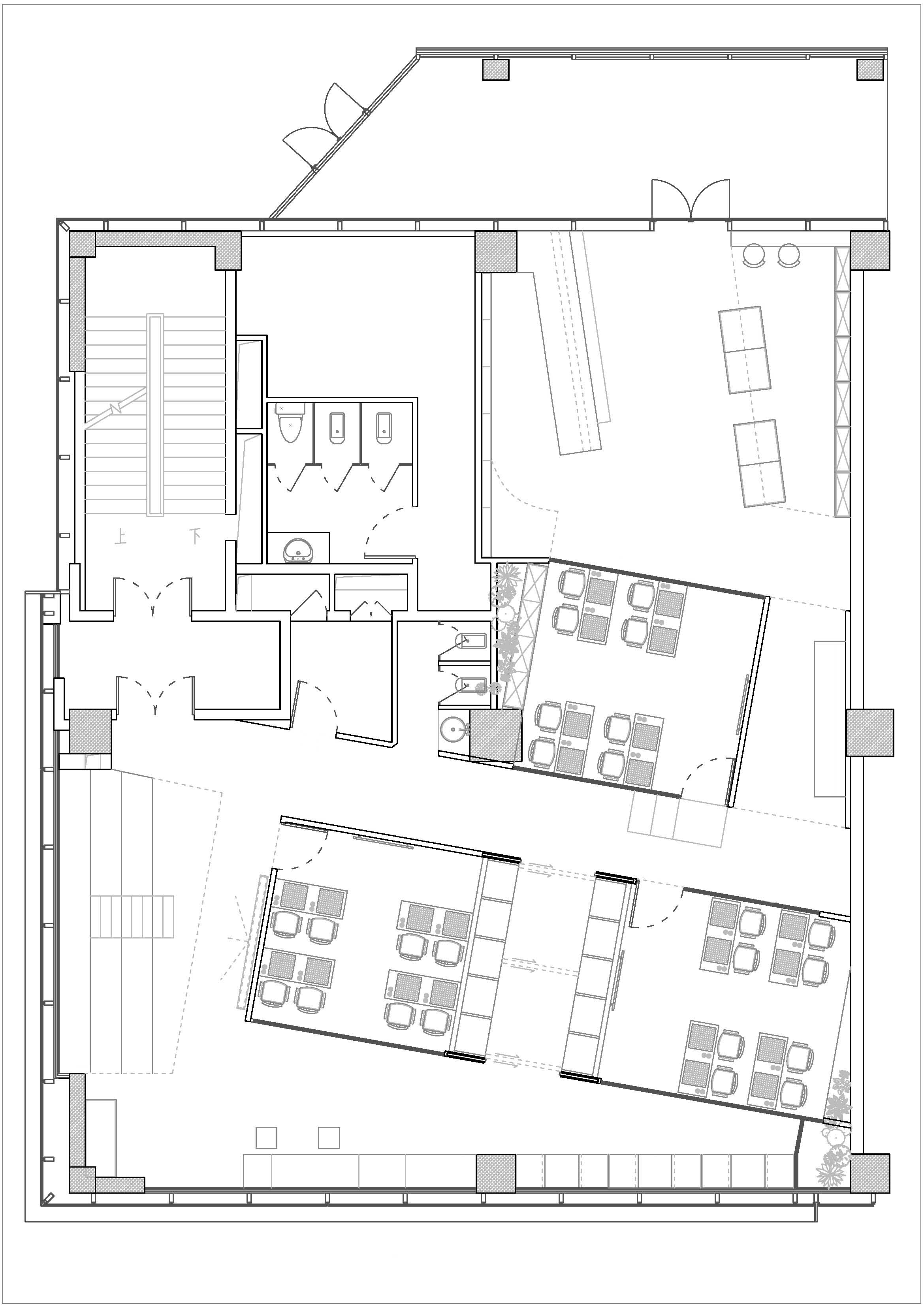 杭州黑白坊棋院,杭州黑白坊棋院设计,围棋培训中心,围棋培训机构设计,杭州围棋培训中心,陈卓军,独立设计师