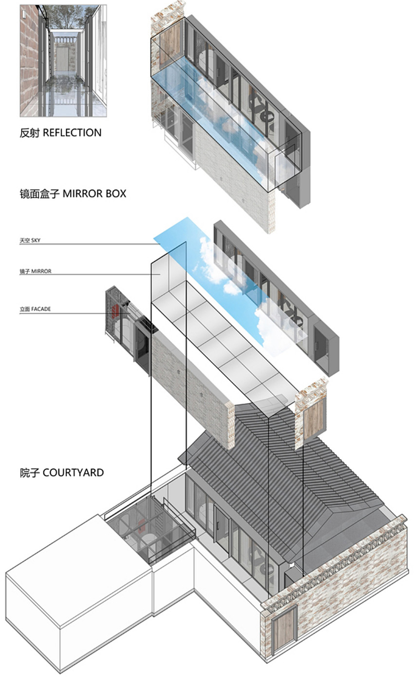 北京56㎡传统老胡同翻新,DAGA Architects,胡同改造,老房子改造翻新,北京胡同改造,北京建筑改造，大观建筑