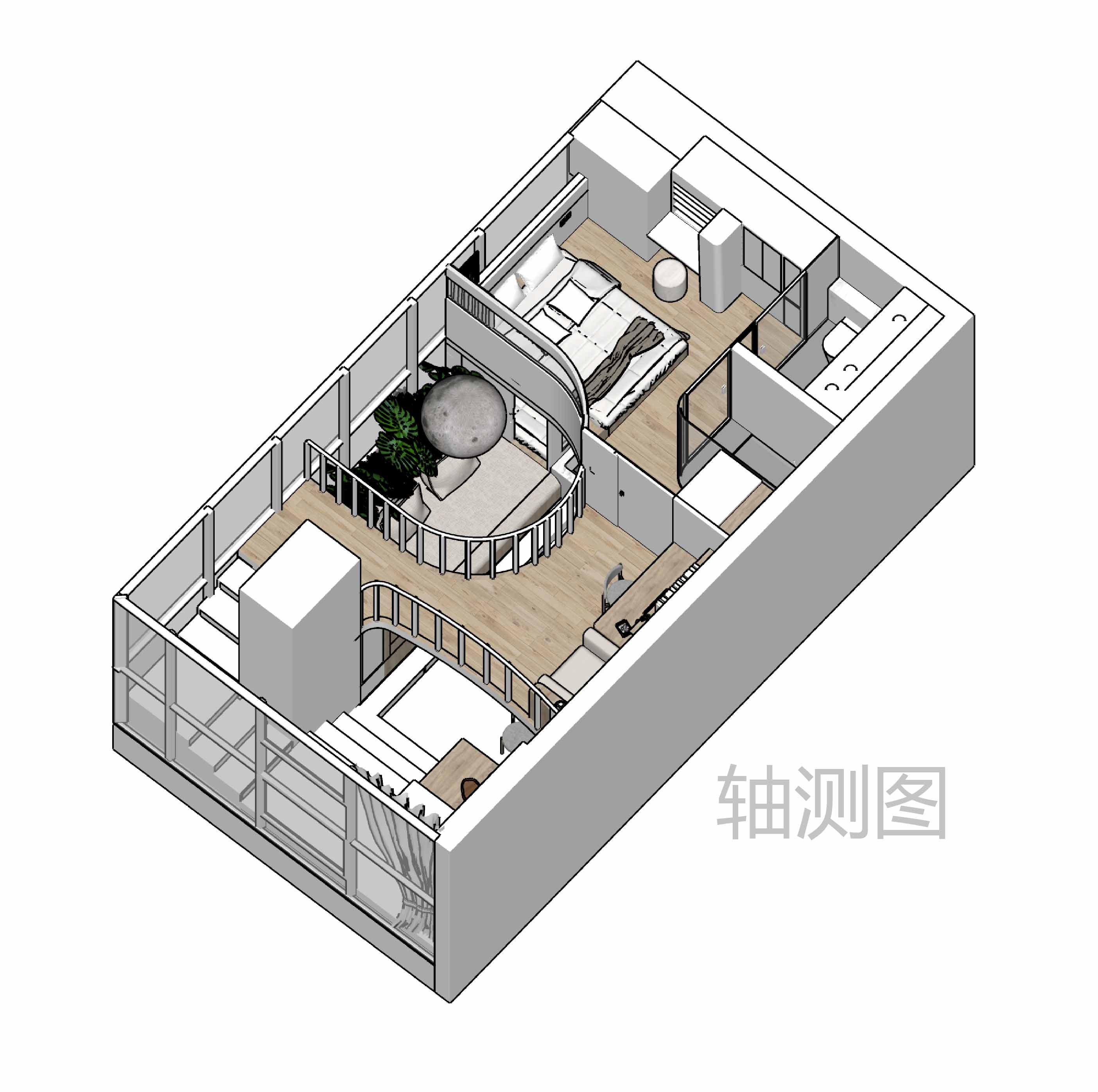 40㎡住宅设计,小户型设计,复式设计,阁楼设计,北京小户型设计,小户型设计案例,阁楼设计案例,戏构建筑,戏构建筑设计,戏构建筑设计公司,戏构建筑设计工作室,项目投稿