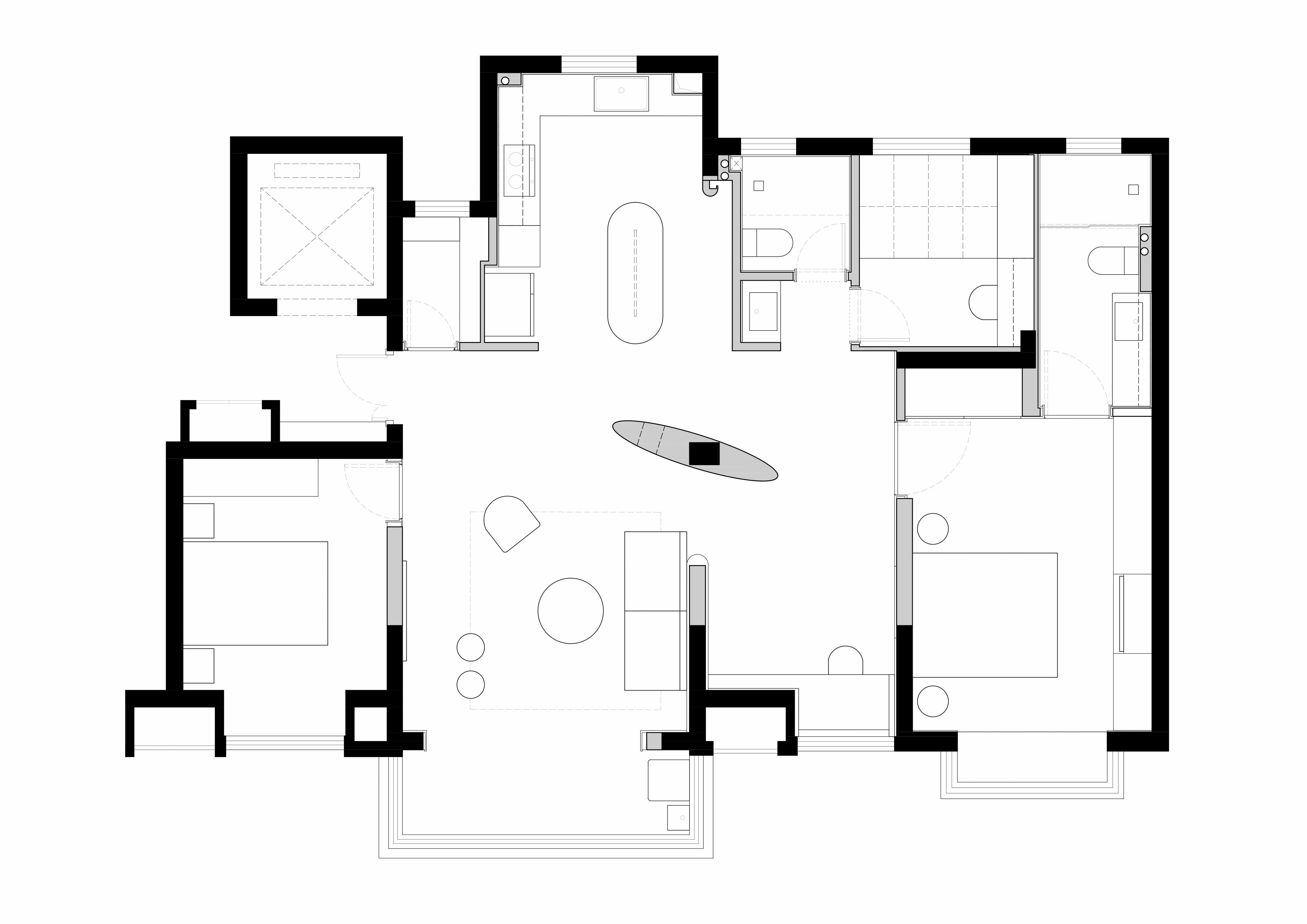 126㎡住宅设计,家装设计,无锡住宅设计,无锡家装设计,无锡中梁壹号院,住宅设计案例,现代风格住宅设计案例,极简风格住宅设计,极简风格设计案例,现代风格住宅设计,介间建筑,介间建筑设计