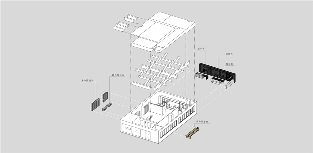 商业空间,集恩木作展厅,展厅,集恩木作,艾克建筑设计,艾克建筑,谢培河,谢培河设计作品,AD ARCHITECTURE,汕头展厅设计,企业展厅