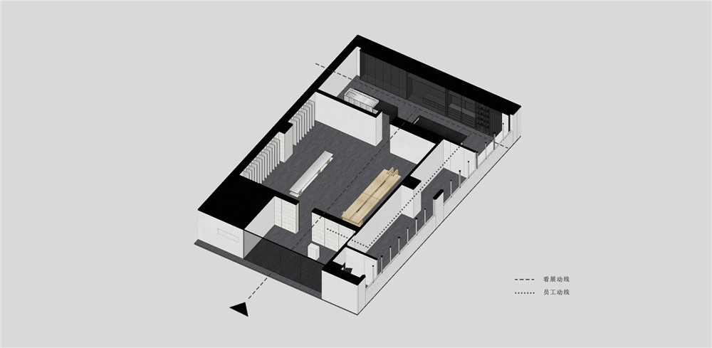 商业空间,集恩木作展厅,展厅,集恩木作,艾克建筑设计,艾克建筑,谢培河,谢培河设计作品,AD ARCHITECTURE,汕头展厅设计,企业展厅