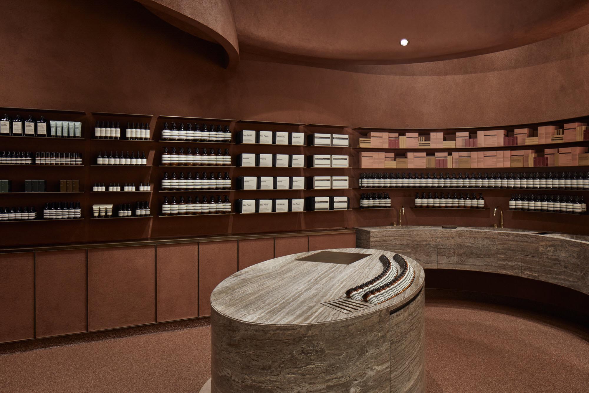 Aesop,Aesop店设计,Aesop店铺,零售店设计,香水店设计,化妆品店,品牌体验店,伊索化妆品店