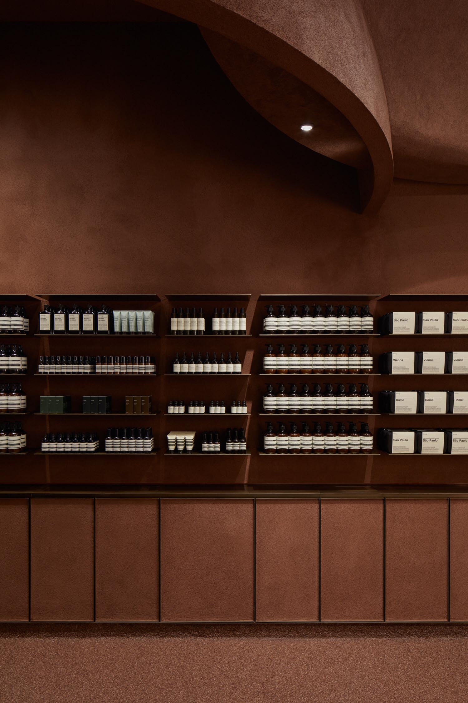 Aesop,Aesop店设计,Aesop店铺,零售店设计,香水店设计,化妆品店,品牌体验店,伊索化妆品店