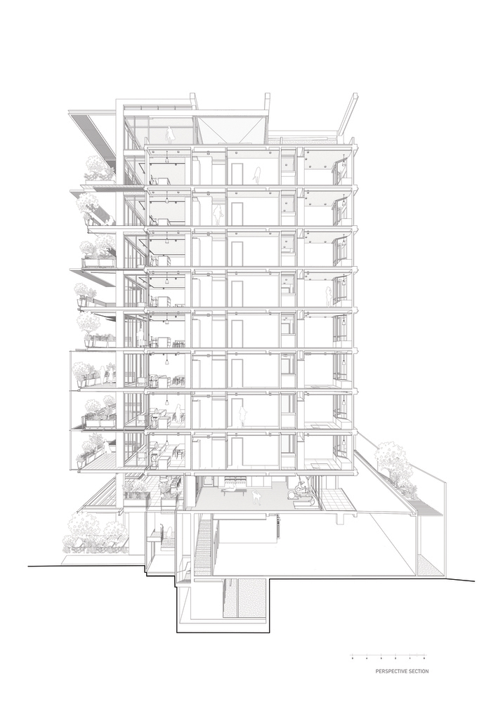 Studio Saxe,青年公寓,公寓,公寓设计案例,国外公寓设计,公寓设计方案