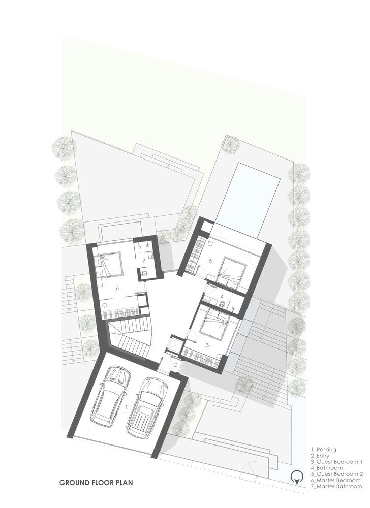 别墅设计,国外别墅设计,别墅设计案例,uc21 architects,伊朗,458㎡,别墅建筑,泳池别墅设计,别墅设计方案