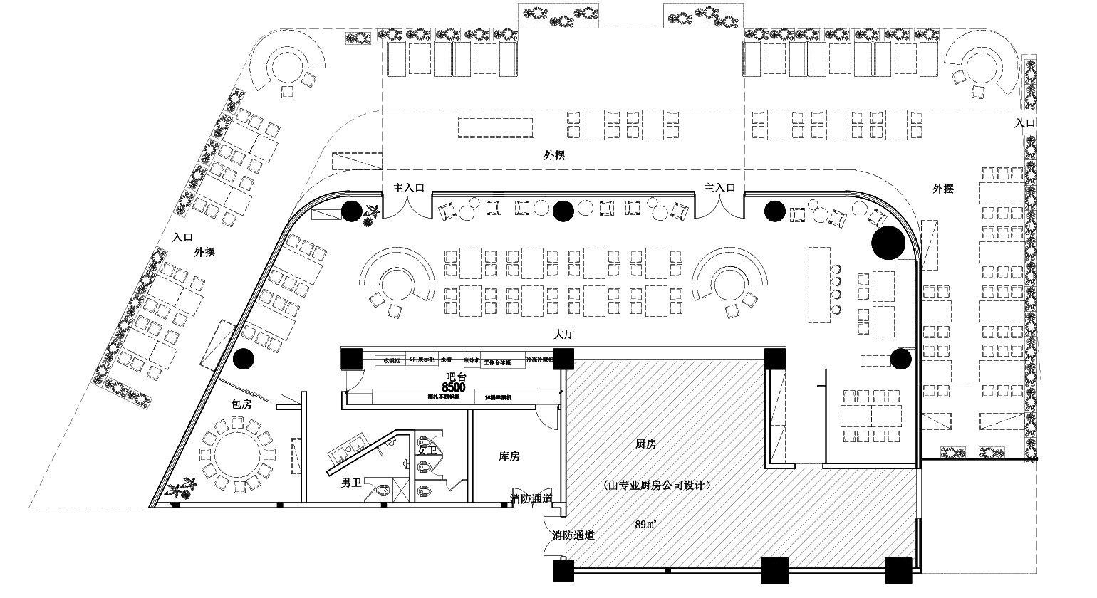 餐厅设计,烧烤餐厅设计,烧烤店设计,烧烤店设计案例,900度烧烤工场,珠海900度烧烤工场,烧烤工场,900度烧烤工场金湾店,借光建筑,珠海借光建筑