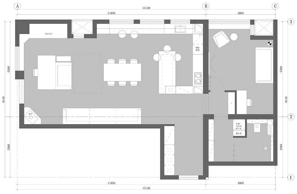 140㎡家装设计,140㎡,住宅设计案例,家装设计,现代风格住宅设计,现代风格设计,现代风格设计案例,北京住宅设计,双宅记,北京双宅记,安之见舍空间设计,安之见舍设计,安之见舍