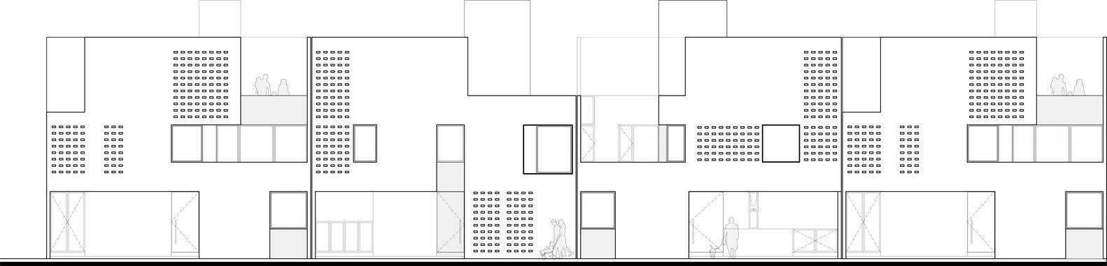 青年公寓设计,Espacio 18 Arquitectura,公寓设计,公寓建筑,墨西哥,青年公寓,青年公寓设计案例,1200㎡,诗意般建筑美学