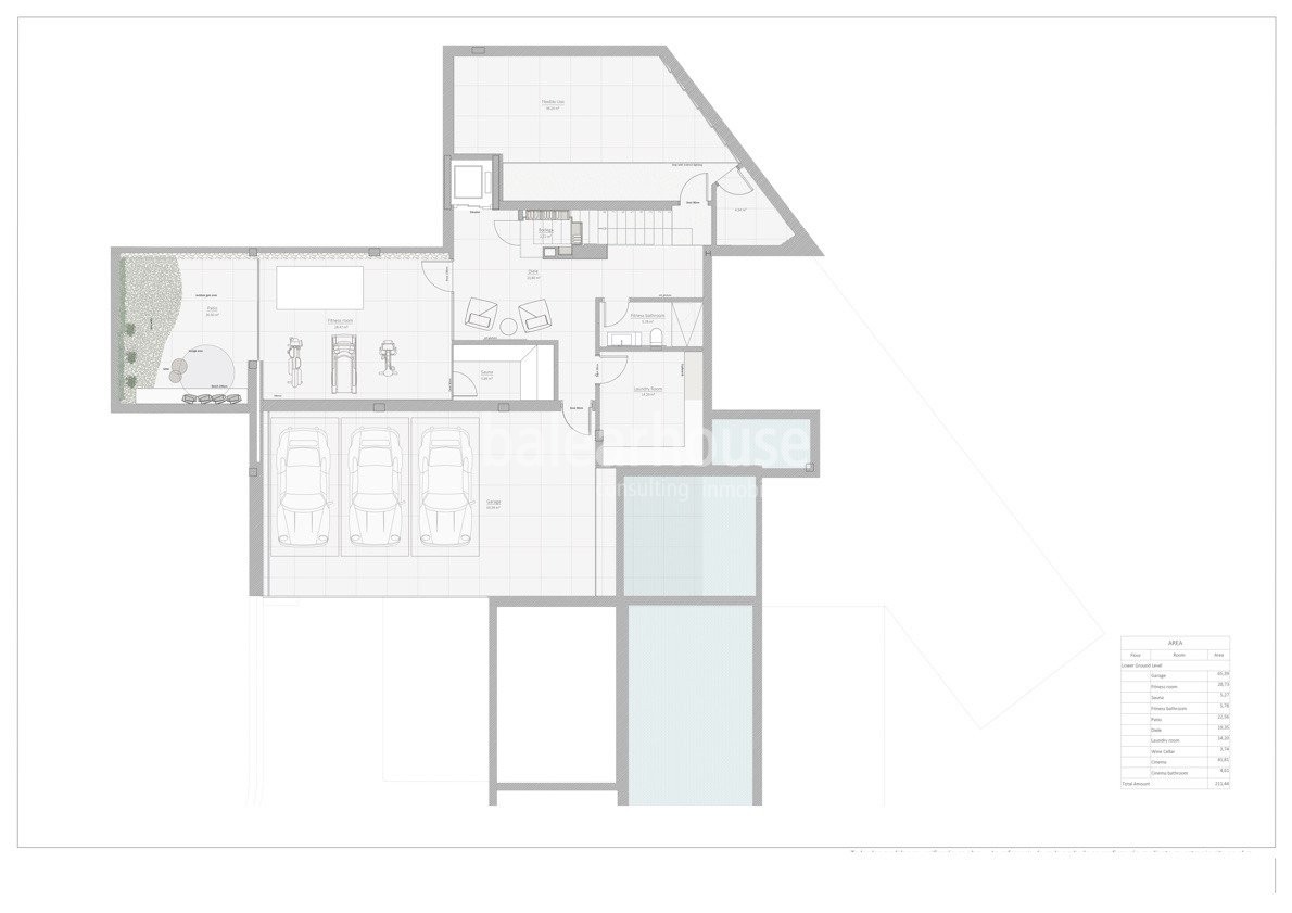 别墅设计,别墅设计案例,Palomino Arquitectos,Alejandro Palomino,极简风格别墅,别墅泳池设计,西班牙,国外别墅设计案例,680㎡