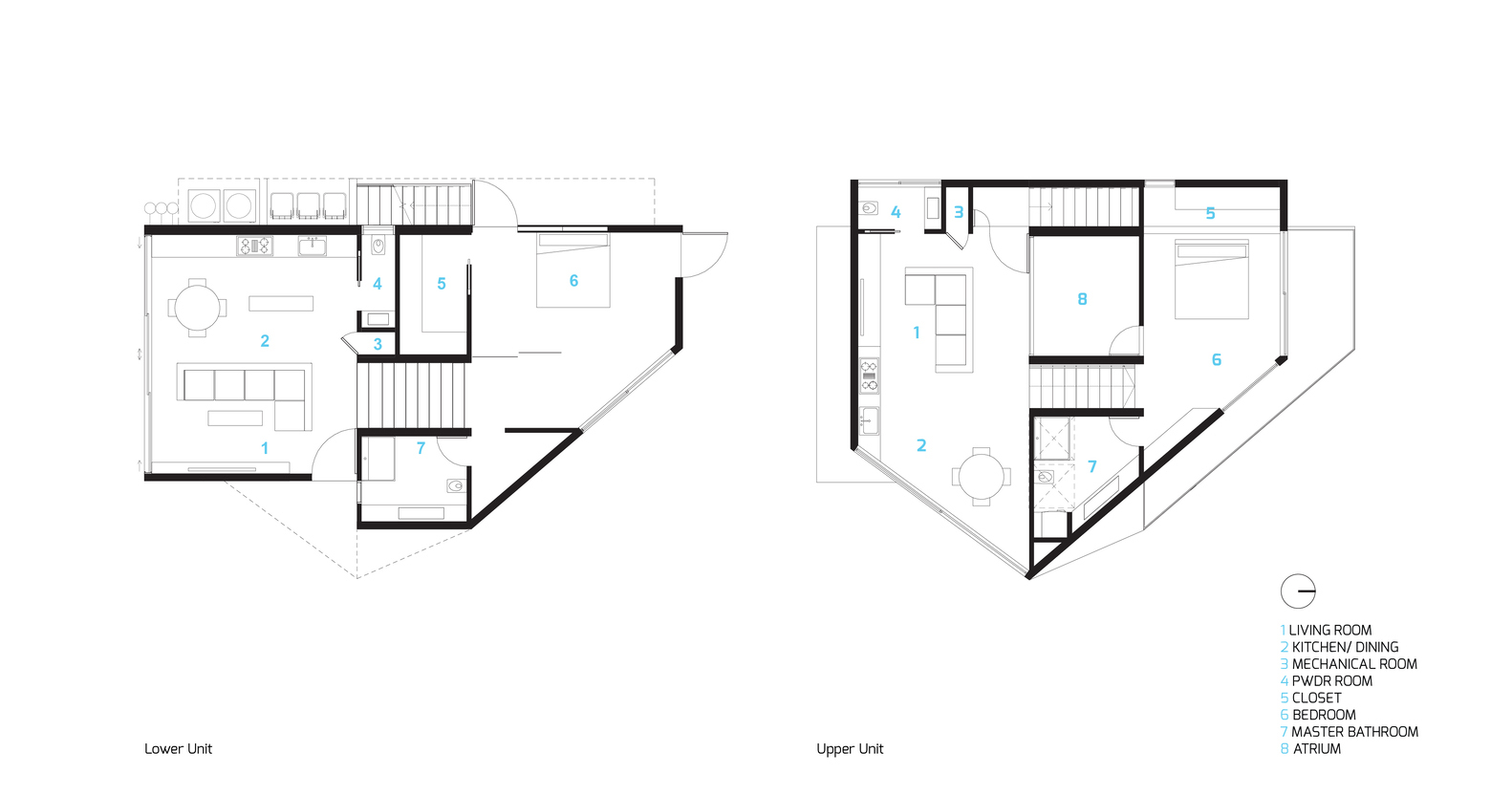 别墅设计,别墅设计案例,Arshia Architects,美国,西好莱坞,175㎡,庭院别墅,国外别墅设计案例,别墅装修,白色优雅别墅