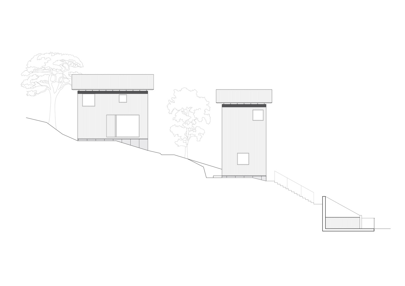 民宿设计,民宿改造设计,Fröhlich Gassner Architekten,民宿设计案例,170㎡,德国,Kleine Bleibe,度假民宿,民宿建筑设计,原木色