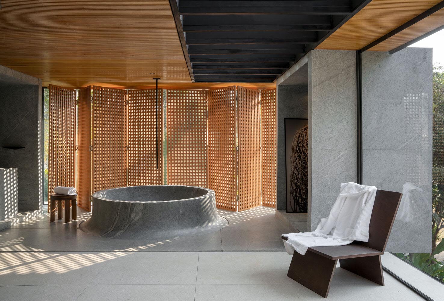 Studio 126 Arquitetura,公共浴室,SPA,浴室设计,巴西