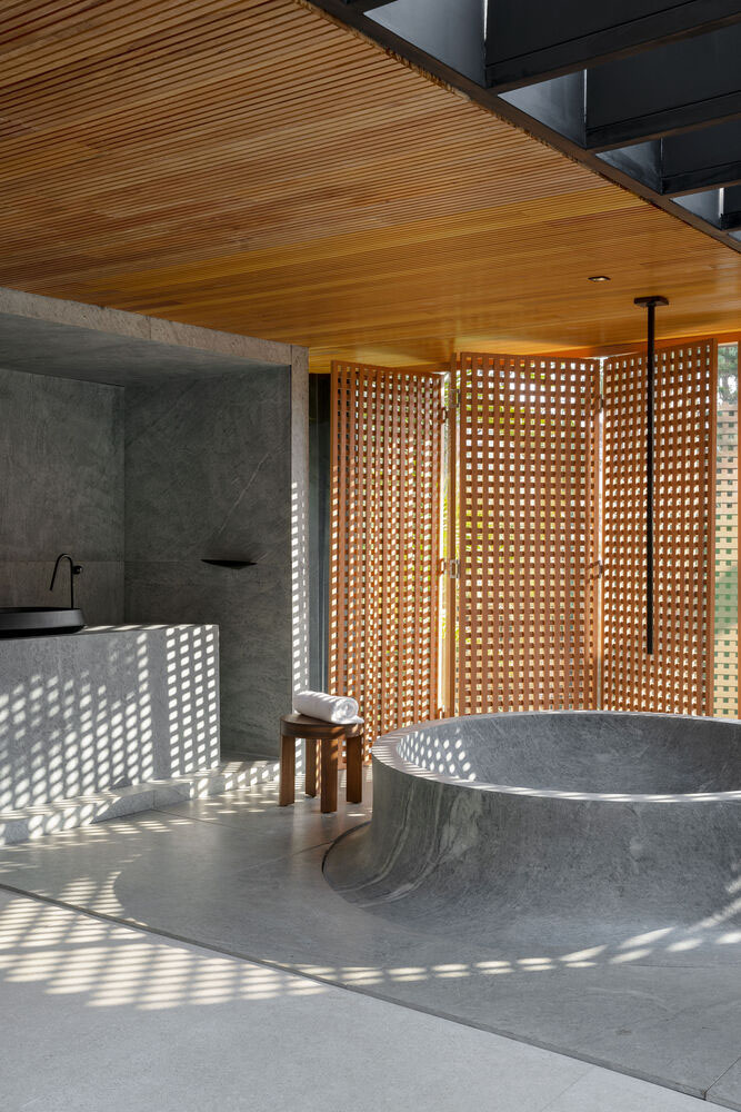 Studio 126 Arquitetura,公共浴室,SPA,浴室设计,巴西