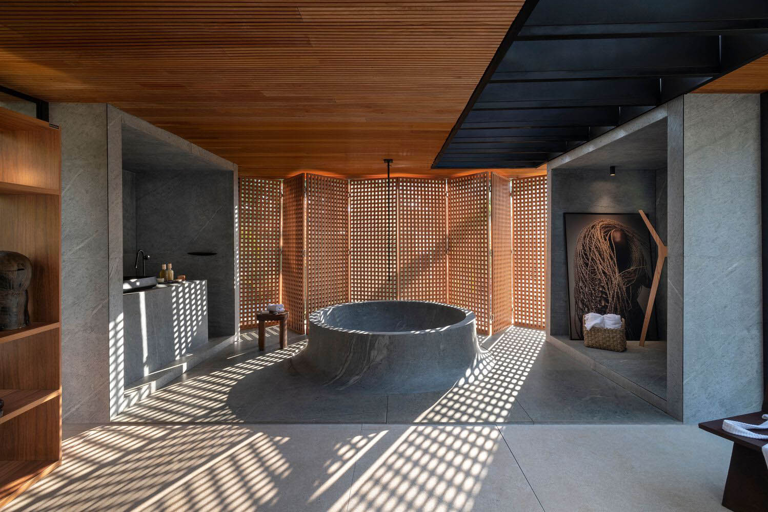 Studio 126 Arquitetura,公共浴室,SPA,浴室设计,巴西