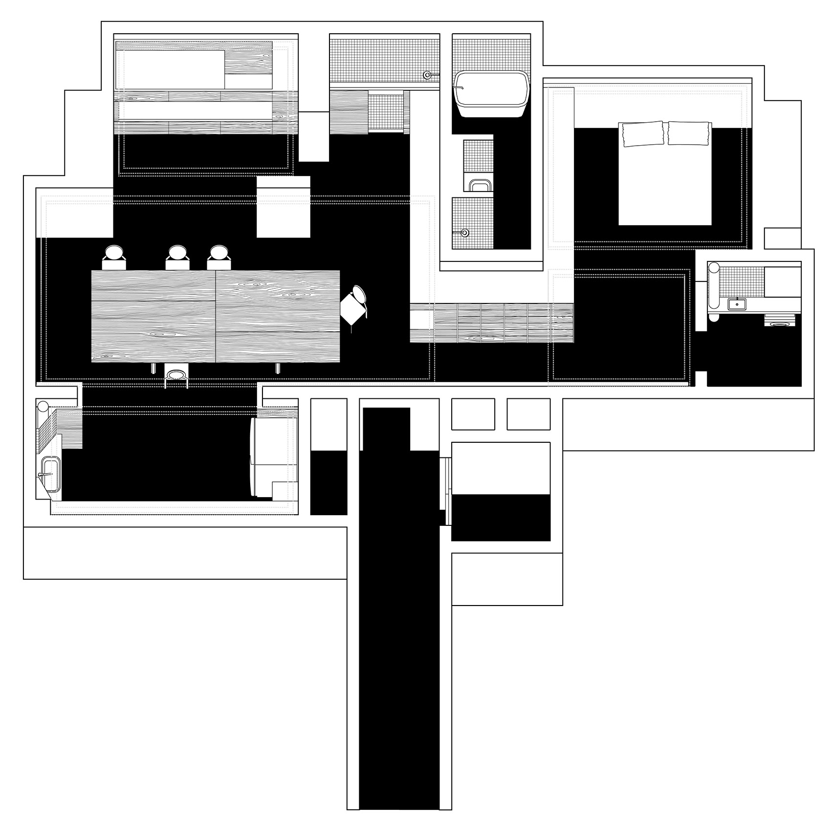 130㎡住宅设计,130㎡,住宅设计,公寓设计,公寓改造,住宅设计案例,济南住宅设计,设计师的家,济南,家装设计,短墙之家,济南短墙之家,察社办公室,察社办公室设计公司