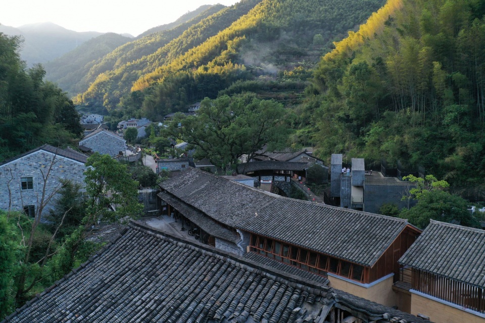 餐厅设计,餐厅设计案例,餐厅改造,餐厅装修,栖霞坑发电站改造的溪边餐厅,栖霞坑溪边餐厅,宁波奉化,陈林,尌林建筑设计事务所