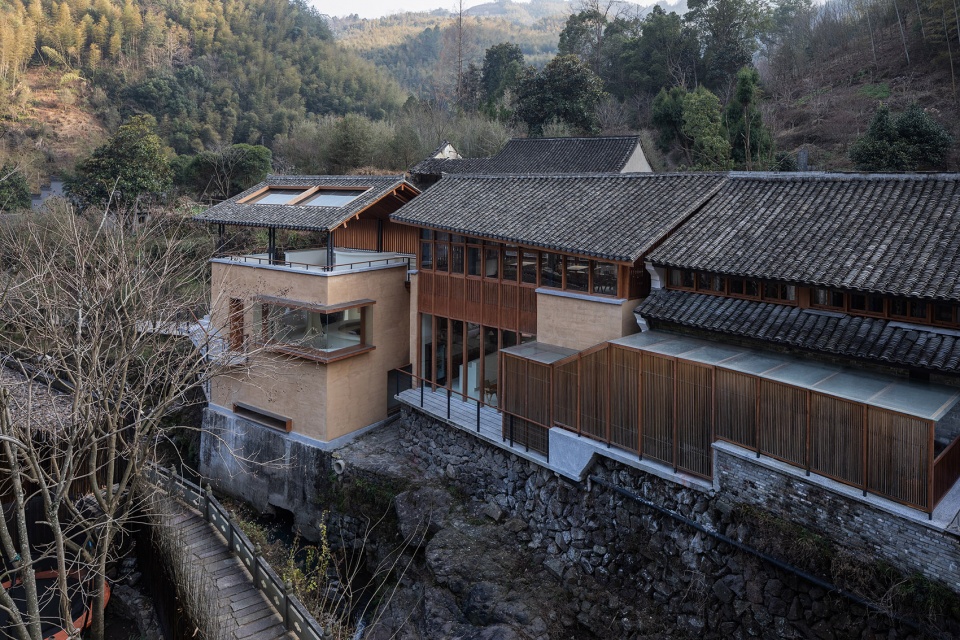 餐厅设计,餐厅设计案例,餐厅改造,餐厅装修,栖霞坑发电站改造的溪边餐厅,栖霞坑溪边餐厅,宁波奉化,陈林,尌林建筑设计事务所