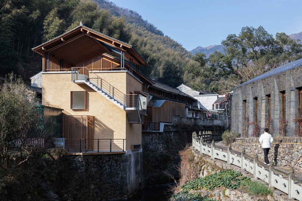 餐厅设计,餐厅设计案例,餐厅改造,餐厅装修,栖霞坑发电站改造的溪边餐厅,栖霞坑溪边餐厅,宁波奉化,陈林,尌林建筑设计事务所