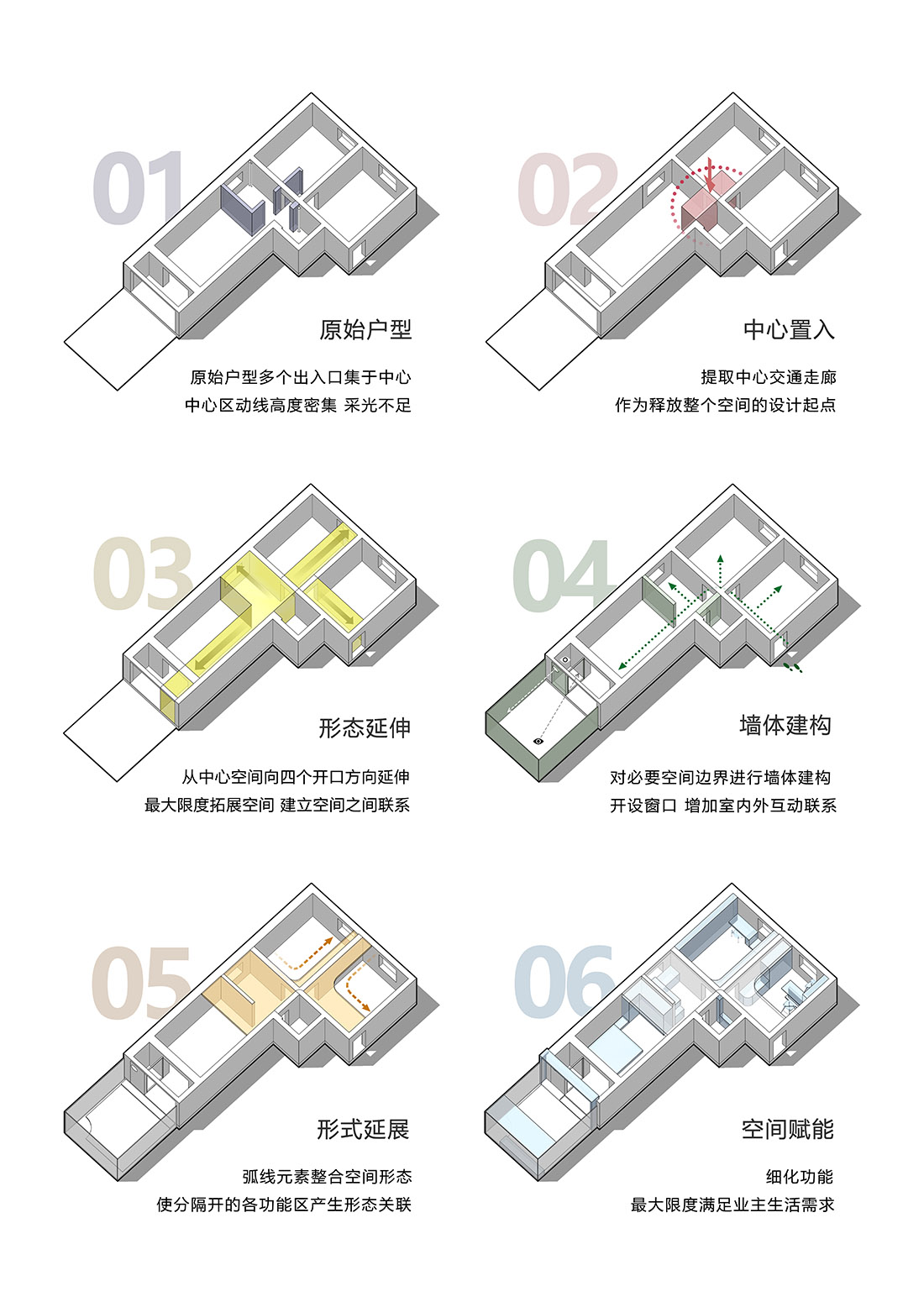 56㎡住宅设计,56㎡,小户型设计,家装设计,公寓改造,旧房翻新,小户型设计案例,住宅设计案例,院居,戏构建筑设计