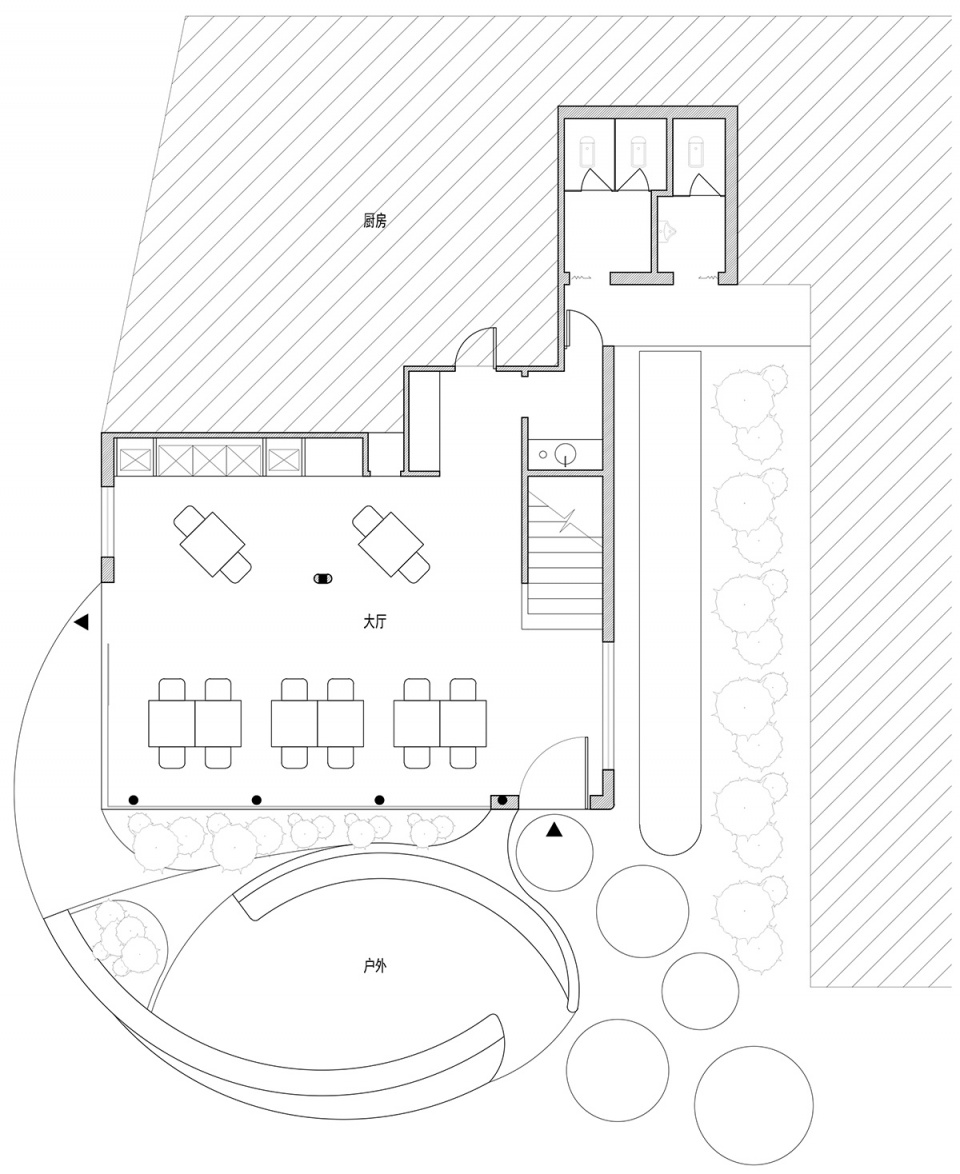 餐厅设计,休闲餐厅设计,餐厅改造,餐厅设计案例,餐厅设计方案,湖州,莫干山入云餐厅,Z.H.D.I