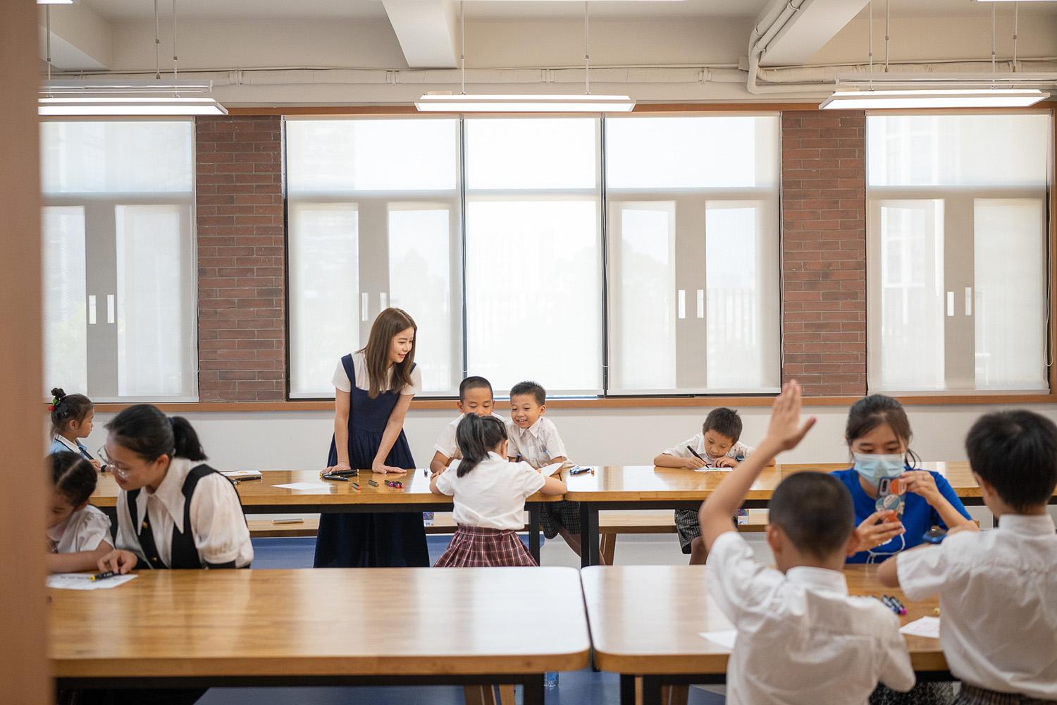 小学设计,学校设计,校园设计,学校设计案例,校园改造,学校装修,南山区丽林维育学校,深圳,深圳小学,AG汇创