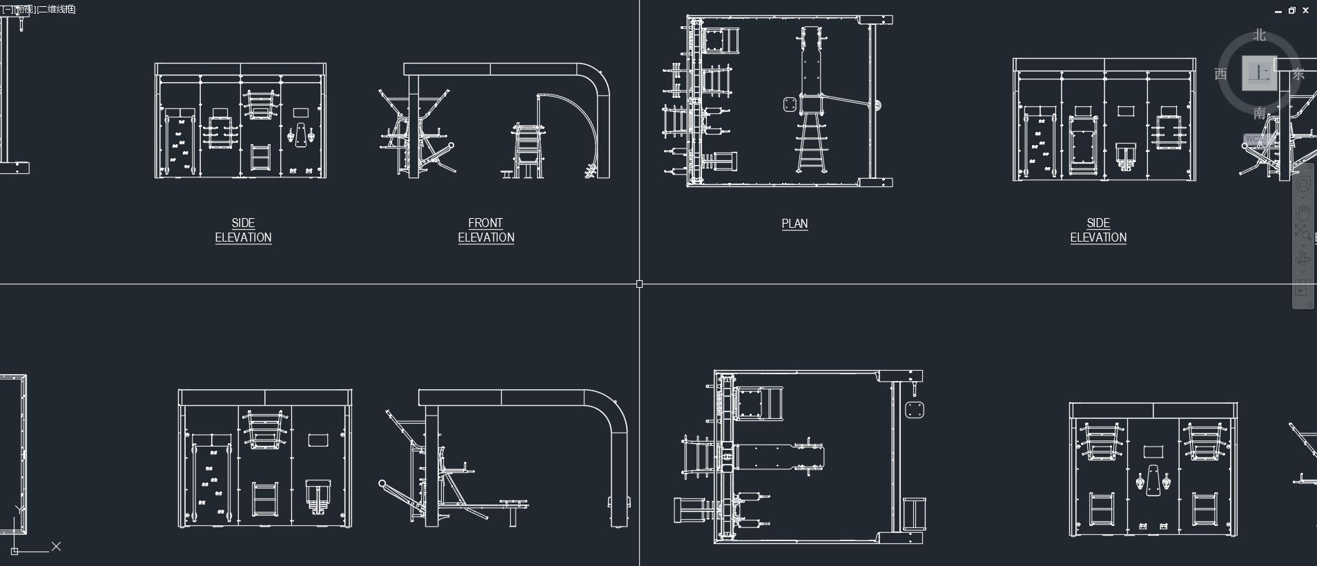 健身器材CAD,健身房素材下载,CAD图块,健身器材CAD图块,运动器材CAD图块,健身房CAD图库