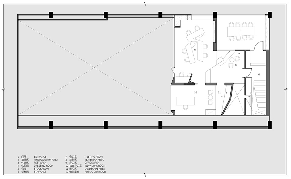 摄影工作室设计,摄影空间设计,摄影工作室设计案例,工作室设计,RAYONE摄影工作室,上海,栖斯设计