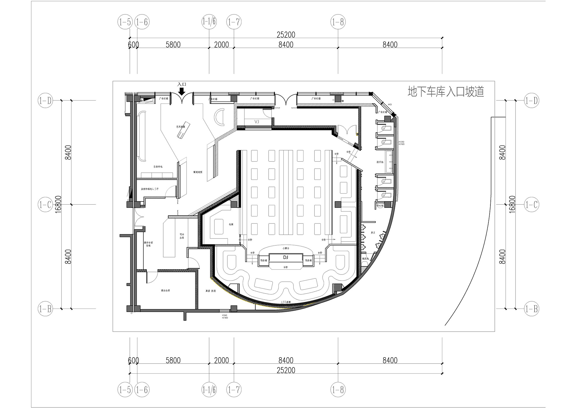 夜店设计,酒吧设计,酒吧装修,酒吧设计案例,酒吧设计方案,浙江义乌,CC CLUB,以品牌记忆唤醒空间情绪,一展设计,肖懿展