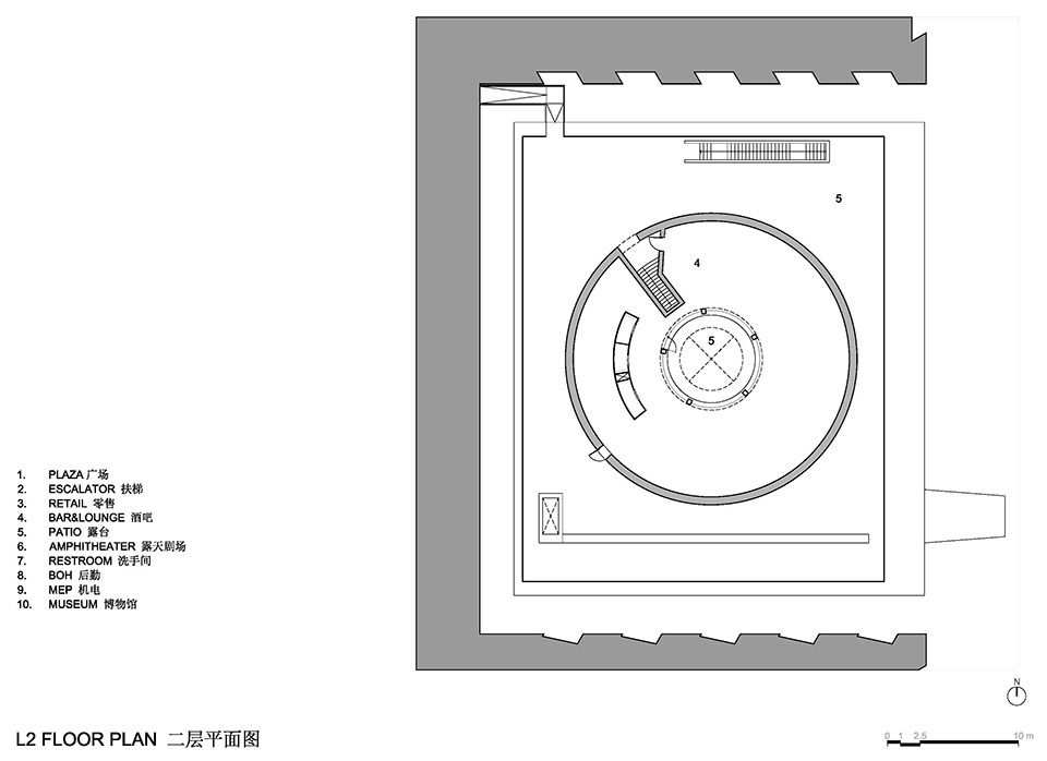 博物馆改造,博物馆设计,西安,曲江艺术博物馆扩建,如恩设计研究室