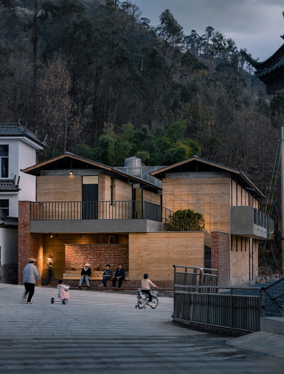 住宅设计,农村住宅设计,乡村住宅设计,农村住宅改造,农民房改造,乡村公寓设计,云南,乡村集合住宅,拾号建筑