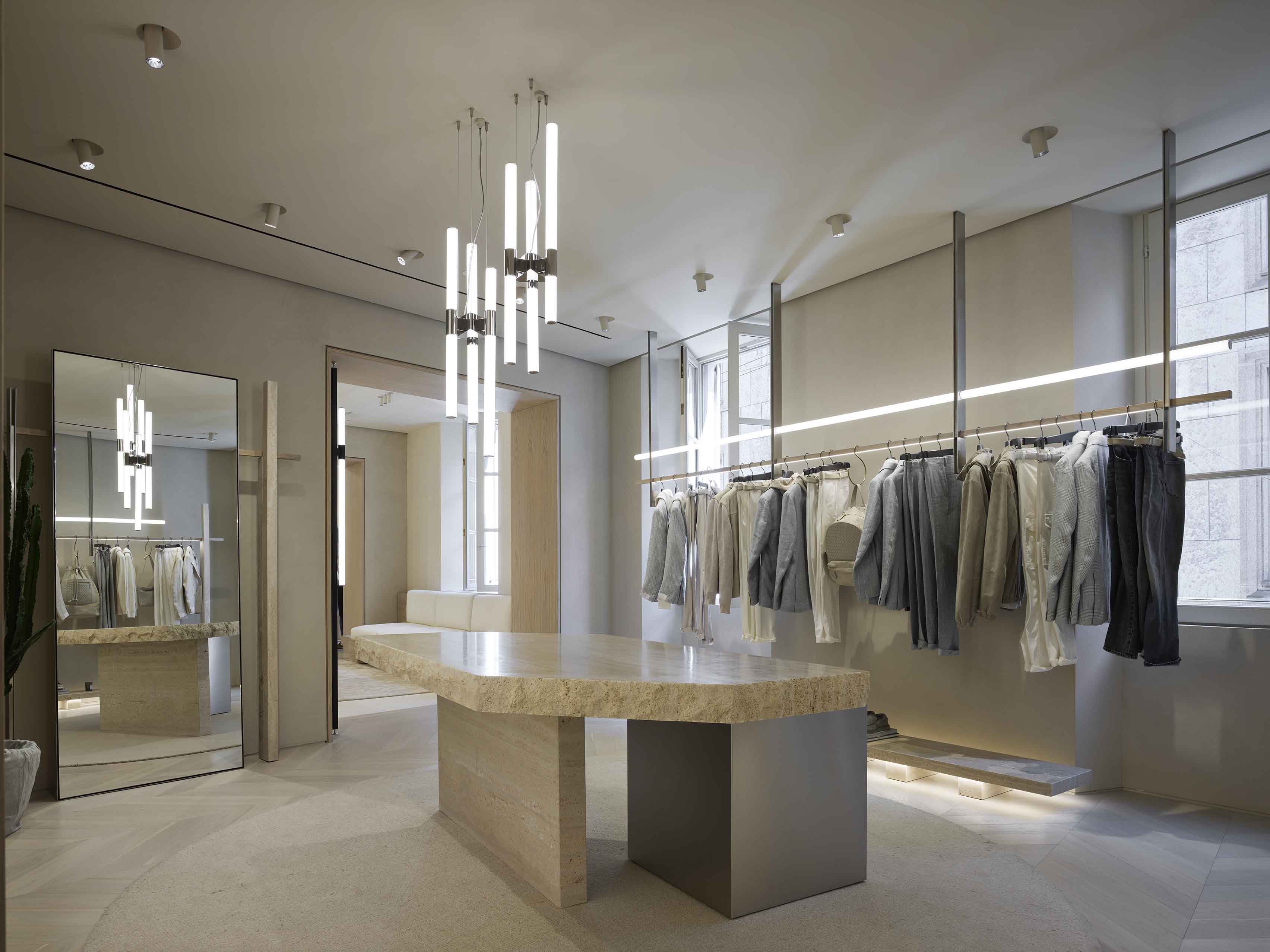 Parisotto+Formenton,意大利,米兰,服装店设计案例,国外服装店设计,Eleventy服装品牌店,服装店设计案例,零售店设计,男装店