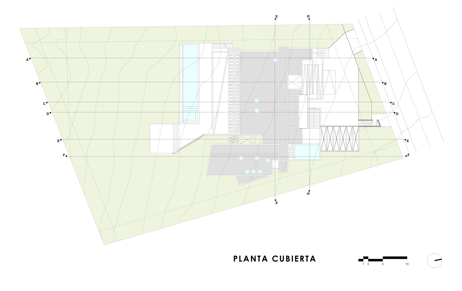 别墅设计,智利,Gonzalo Mardones V Arquitectos,木模混凝土,别墅设计案例,别墅装修,现代风格别墅设计,野兽派风格别墅,680㎡