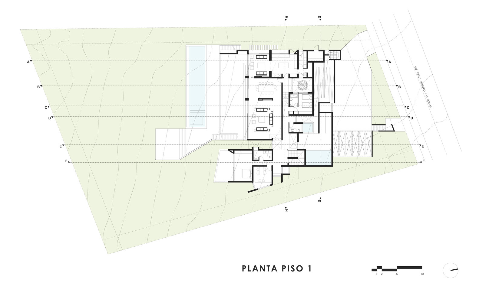 别墅设计,智利,Gonzalo Mardones V Arquitectos,木模混凝土,别墅设计案例,别墅装修,现代风格别墅设计,野兽派风格别墅,680㎡