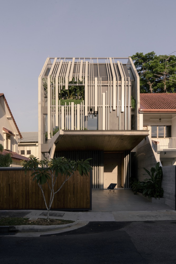 住宅设计,别墅设计案例,CDG Architects,联排别墅,清水混凝土,国外住宅设计案例,400㎡,CDG Architects