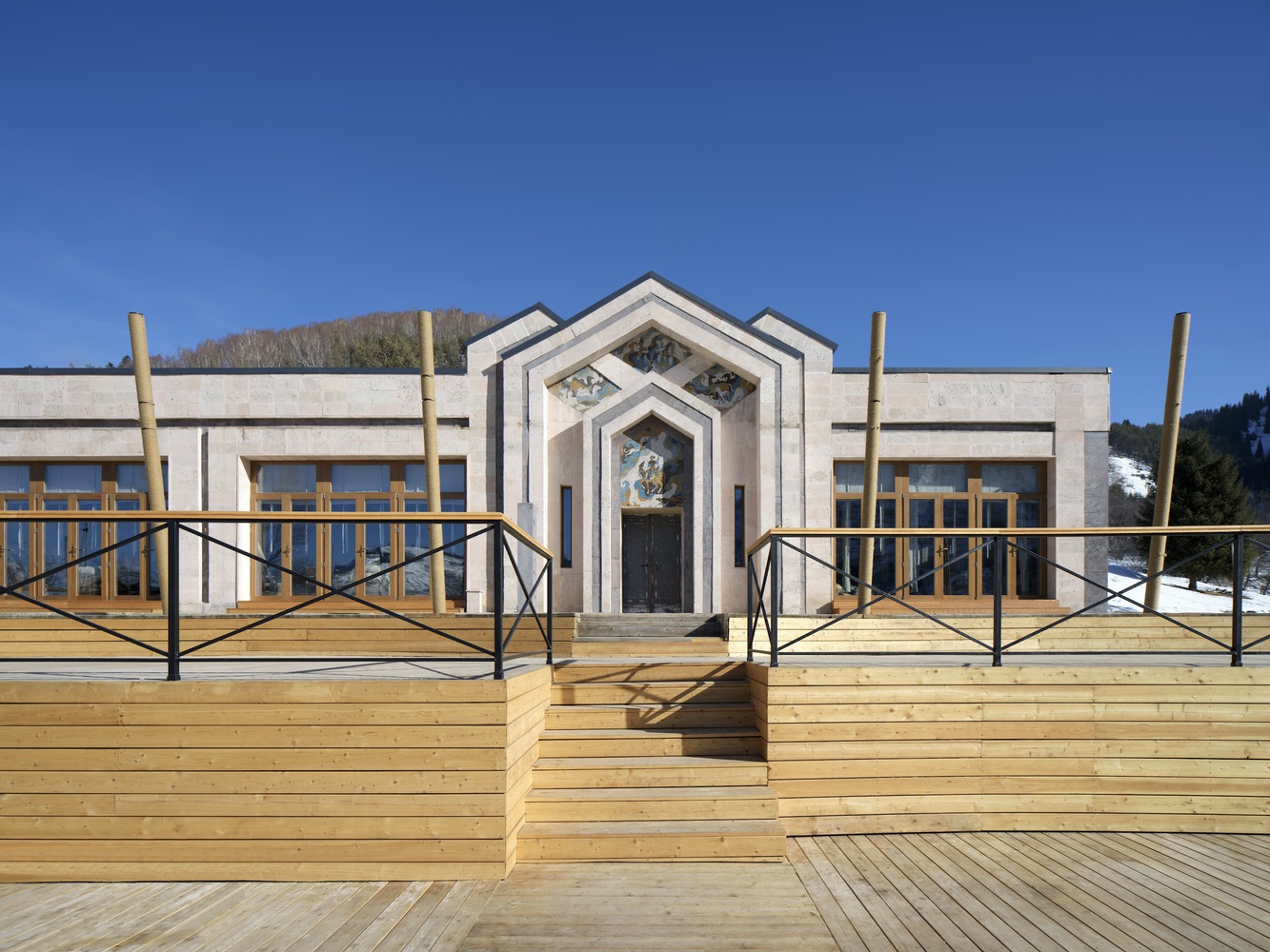 餐厅设计,餐厅设计案例,餐厅设计方案,主题餐厅设计,New Almaty Architects Workshop,餐厅装修,餐厅效果图,休闲餐厅设计,DUNIE,哈萨克斯坦,350㎡