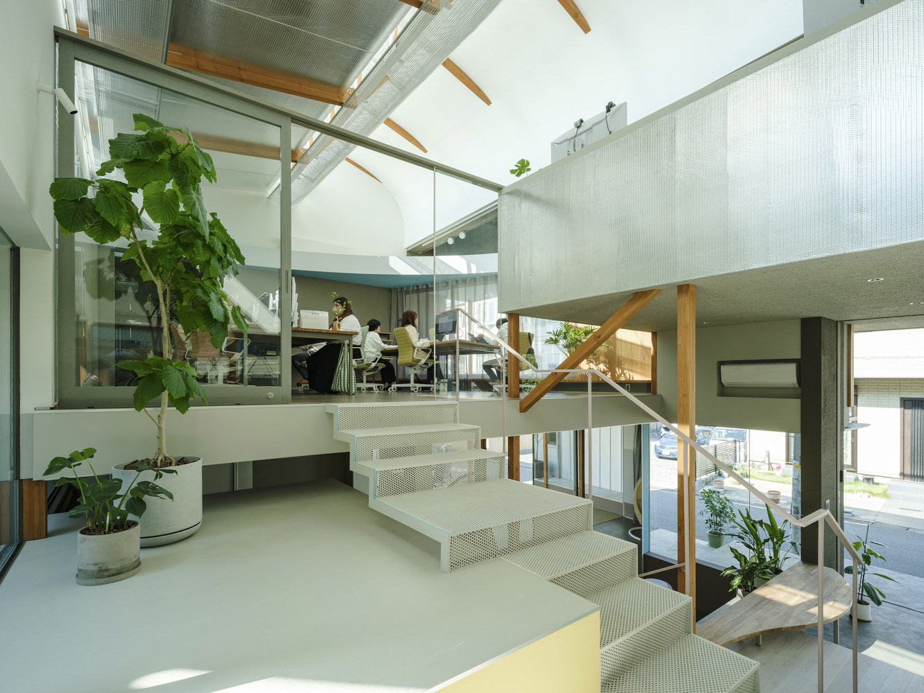 Keio Architecture Sano Lab,办公室设计案例,极简主义办公室,建筑事务所办公室,Eureka,HHO