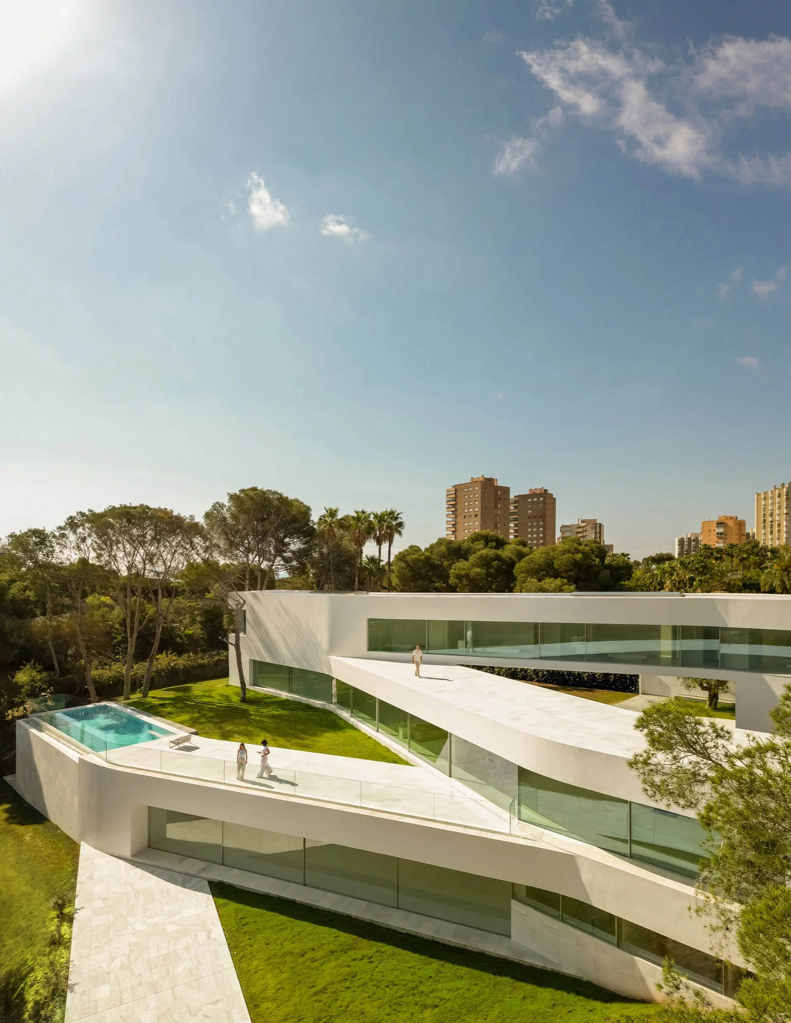 Fran Silvestre Arquitectos,别墅设计案例,别墅设计方案,海景别墅,西班牙,景观别墅,极简主义,极简风格