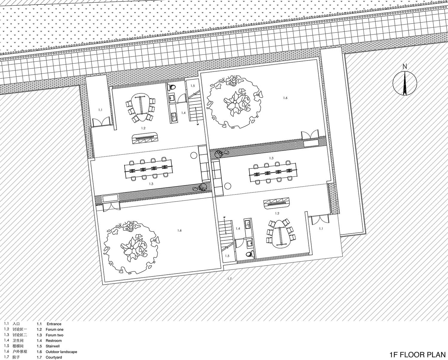 建筑设计,园区建筑设计,办公室设计,工业园区建筑设计,工厂设计,研发空间设计,办公园区设计,服装公司办公总部设计,浙江绍兴巴鲁特总部,大犬建筑