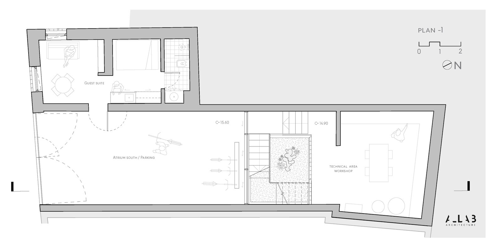 住宅设计,A-lab,葡萄牙,住宅设计案例,住宅设计方案,住宅装修,极简风格,290㎡