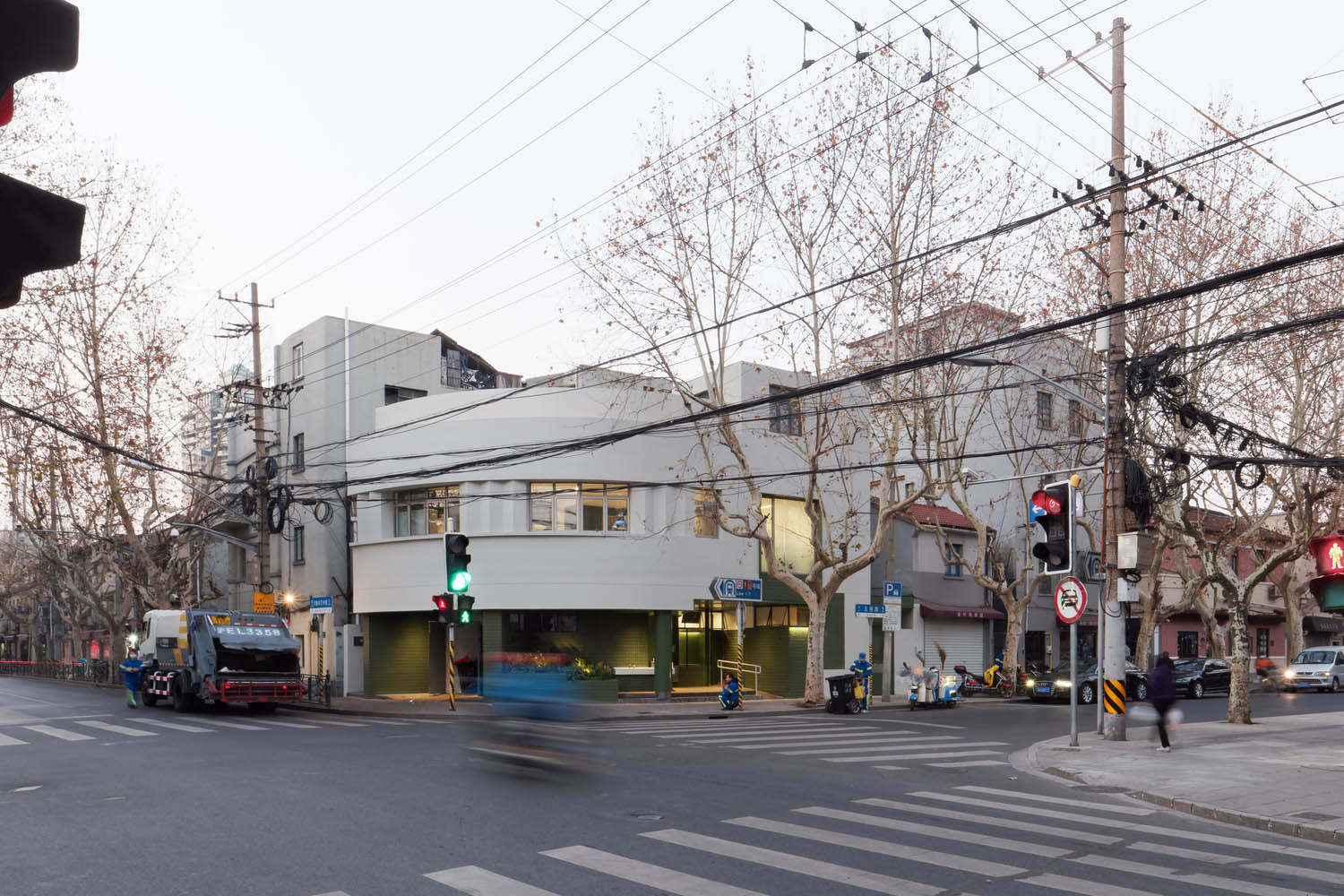 热气建筑,150㎡,上海,街道综合服务站,建筑改造,城市更新,上海旧建筑改造